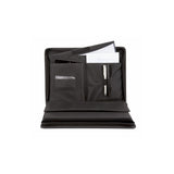 Leo 15" Laptop Bag - Made from real Amazaque wood and black cowhide