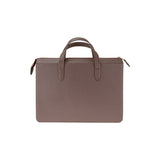 James briefcase - Made from real wood Amazaque and brown cowhide