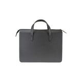 James briefcase - Made from real wood Amazaque and black cowhide
