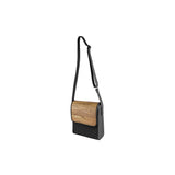 Lizzy - Made from real wood Amazaque and black cowhide