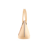 Abbey handbag - Made from real wood Amazaque and nude cowhide