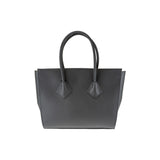 Betty handbag - Made from real wood Amazaque and black cowhide