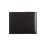 Pedro wallet - Made from real wood Amazaque and smooth leather black