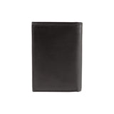 Paul wallet - Made from real wood Amazaque and smooth black leather