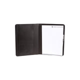 Sam Writing Case A5 - Made from real wood Amazaque and smooth leather black