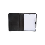 Sam Writing Case A5 - Made from real smoked oak wood and smooth black leather