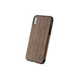 Maxi Case - Fabriqué en bois véritable Noyer noir (pour Apple, Samsung, Huawei)