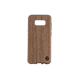 Maxi Case - Fabriqué en bois véritable Noyer noir (pour Apple, Samsung, Huawei)