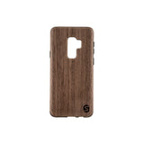 Maxi Case - Fabriqué en bois véritable Noyer noir (pour Apple, Samsung, Huawei)