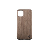 Maxi Case - Fabriqué en bois véritable Noyer noir (pour Apple, Samsung, Huawei)