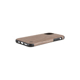 Maxi Case - Fabriqué en bois véritable Noyer noir (pour Apple, Samsung, Huawei)