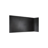 Tom 28" Desk Pad - Made from real Amazaque wood and black cowhide