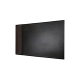 Jimi 32.5" Desk Pad - Made from real smoked oak and black cowhide