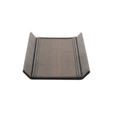 Ronnie pencil tray - Made from real smoked oak and black cowhide