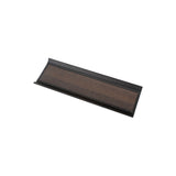 Ronnie pencil tray - Made from real smoked oak and black cowhide