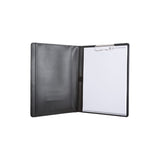 Tony Clipboard A4 - Made from real Amazaque wood and black cowhide