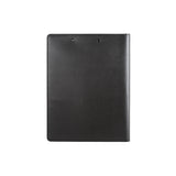 Tony Clipboard A4 - Made from real smoked oak wood and black cowhide