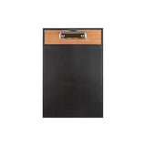 Jack Clipboard A4 - Made from real wood Amazaque and black cowhide