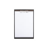 Jack Clipboard A4 - Made from real smoked oak wood and black cowhide