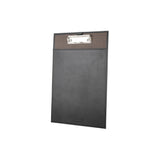 Jack Clipboard A4 - Made from real smoked oak wood and black cowhide