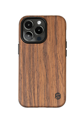 Maxi Case - Made from real wood Padouk (for Apple, Samsung, Huawei)