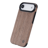 Maxi Case - Fabriqué en bois véritable Noyer noir (pour Apple, Samsung, Huawei)
