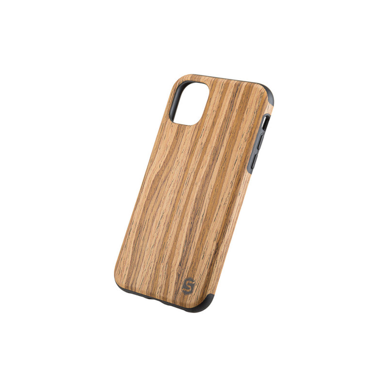 Maxi Hülle - Gefertigt aus dem Echtholz Teak (für Apple, Samsung, Huawei)
